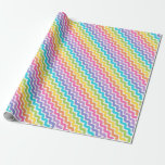 Papel De Regalo Patrón de color funky<br><div class="desc">Papel de envoltura de fiesta de Guay.</div>