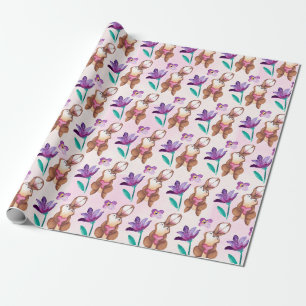 Papel De Regalo Patrón de conejito