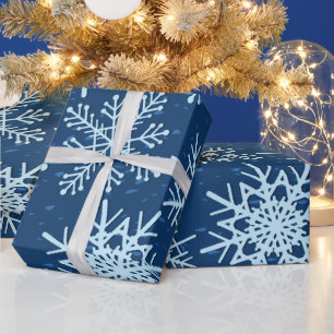 Papel De Regalo Patrón de copo de nieve