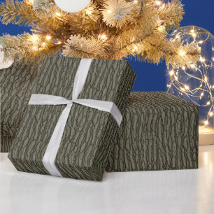 Papel De Regalo Patrón de corteza de roble Camuflaje Botomlands