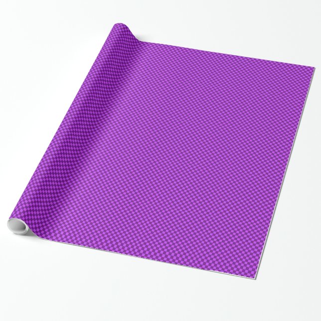 Papel De Regalo patrón de cuadrados (Desenrollado)