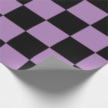 Patrón de cuadros violeta y negro