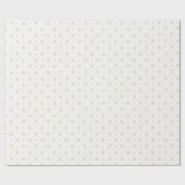 Papel De Regalo Patrón de diamante de explosión de champán (Superficie plana)