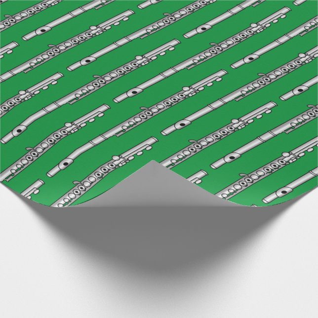 Papel De Regalo Patrón de dibujo de flauta (Esquina)