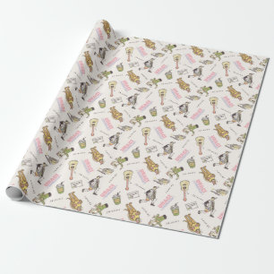 Papel De Regalo Patrón de dibujos animados bronceados FRIENDS™