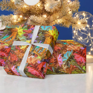 Papel De Regalo Patrón de diseño de cactus Vivid