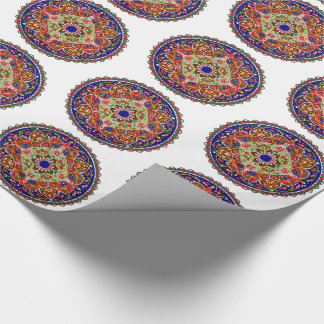 Papel De Regalo Patrón de diseño decorativo de época