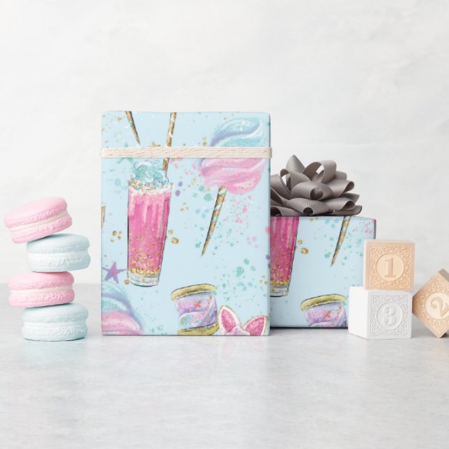 Papel De Regalo Patrón de dulce y azúcar (Baby Shower)