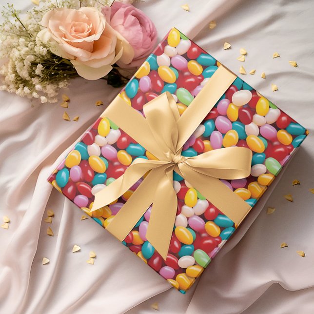 Papel De Regalo Patrón de Easter Jelly Bean (Subido por el creador)