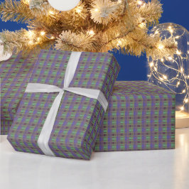 Papel De Regalo Patrón de "elegancia de trenzas rusticas"