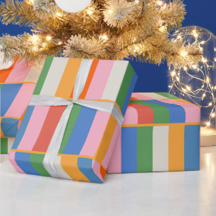 Papel De Regalo Patrón de elementos emergentes coloreados