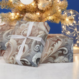 Papel De Regalo Patrón de encaje de degradado elegante