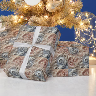 Papel De Regalo Patrón de encaje de degradado elegante
