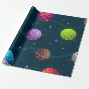 Papel De Regalo Patrón de espacio