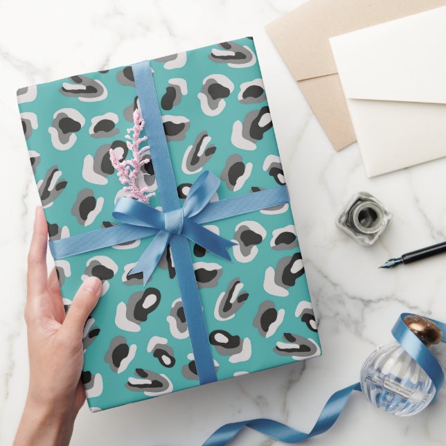 Papel De Regalo Patrón de estampado de leopardo animal (Regalar)
