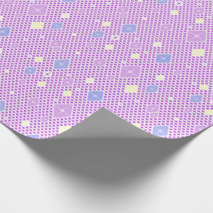 Papel De Regalo Patrón de Estrella de Cristal Pastel
