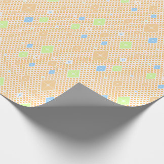 Papel De Regalo Patrón de Estrella de Cristal Pastel