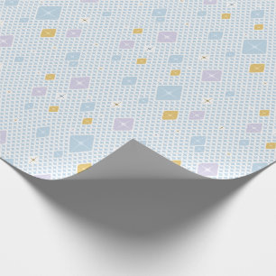 Papel De Regalo Patrón de Estrella de Cristal Pastel