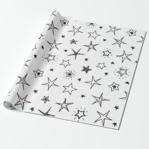 Papel De Regalo Patrón de estrellas