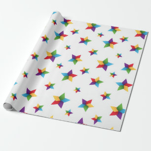 Papel De Regalo patrón de estrellas