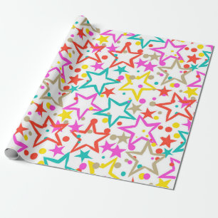 Papel De Regalo Patrón de estrellas