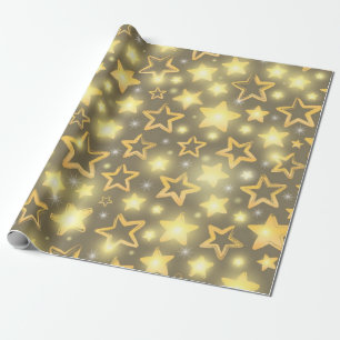 Papel De Regalo Patrón de estrellas