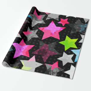 Papel De Regalo Patrón de estrellas