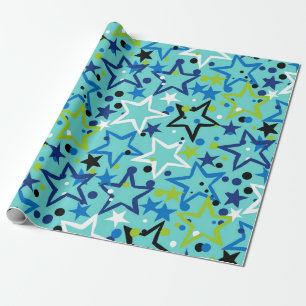 Papel De Regalo Patrón de estrellas