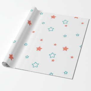 Papel De Regalo Patrón de estrellas