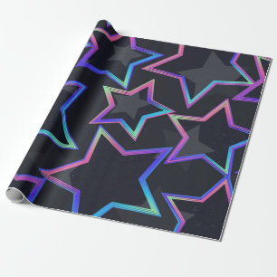 Papel De Regalo Patrón de estrellas