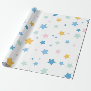 Papel De Regalo Patrón de estrellas