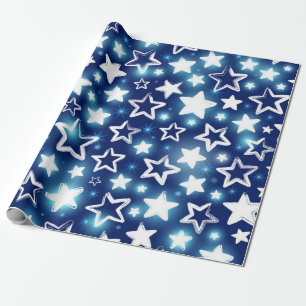 Papel De Regalo Patrón de estrellas