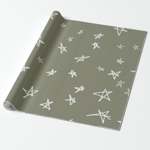 Papel De Regalo Patrón de estrellas