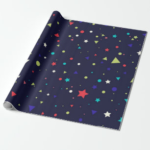 Papel De Regalo Patrón de estrellas