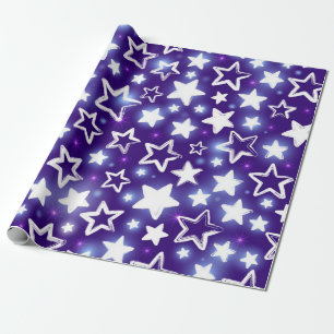 Papel De Regalo Patrón de estrellas