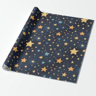 Papel De Regalo Patrón de estrellas