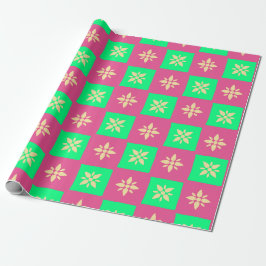 Papel De Regalo Patrón de estrellas de Ichimatsu