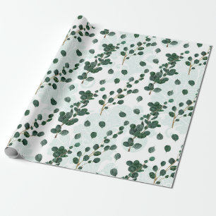 Papel De Regalo Patrón de eucalipto