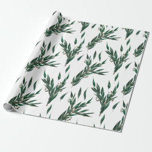 Papel De Regalo Patrón de eucalipto