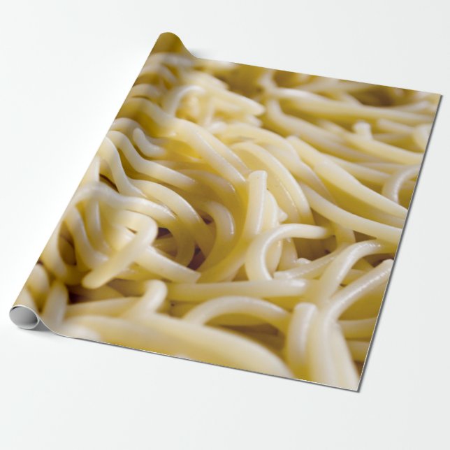 Papel De Regalo patrón de fideos (Desenrollado)