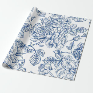 Papel De Regalo Patrón de flor