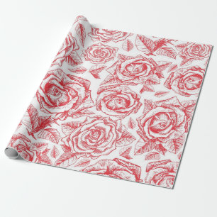 Papel De Regalo Patrón de flor
