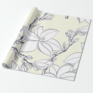 Papel De Regalo Patrón de flor