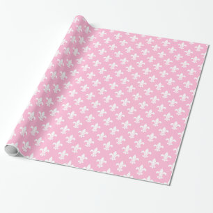 Papel De Regalo Patrón de Flor blanca rosa de Lis
