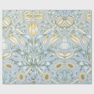 Papel De Regalo Patrón de flor de lirio y granada de William Morri