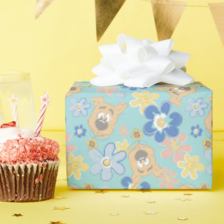 Papel De Regalo Patrón de flor Scooby-Doo de Cuppy