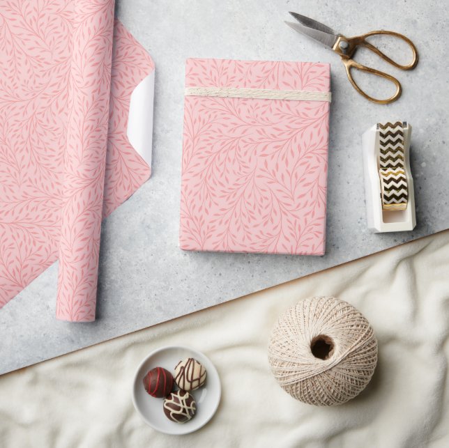 Papel De Regalo Patrón de flor silvestre (Artesanía)