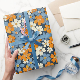 Papel De Regalo Patrón de flores de Ditsy