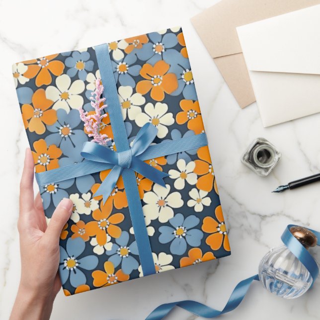 Papel De Regalo Patrón de flores de Ditsy (Regalar)