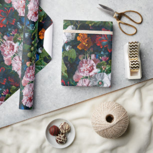 Papel De Regalo Patrón de flores de verano